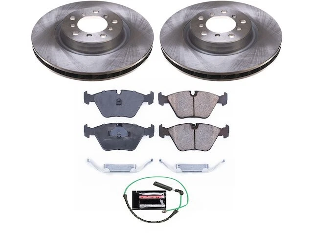 前刹车片和转子套件 69HNSB84 适用于宝马 M3 2005 2001 2002 2003 2004 2006 — 第 1/1 张图片