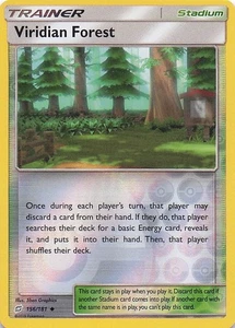Viridian Forest Uncommon Reverse Holo SM - Team Up 156/181 NM - Picture 1 of 2