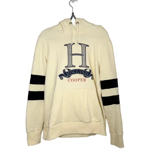 Holland Cooper Heritage Size Small Hoodie Yellow Lemon Equestrian Sweatshirt - Picture 1 of 16
