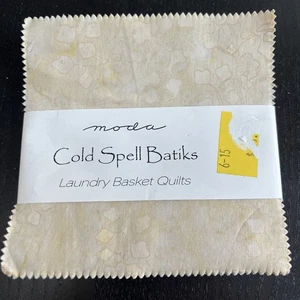 Cold Spell Batiks Laundry Basket Quilts Moda Charm Pack - Picture 1 of 8