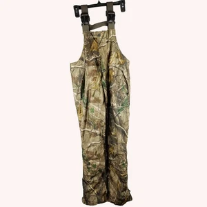Game Winner Youth Overalls Large Camo Hunting Bib Insulated Outdoor Gear - Picture 1 of 9