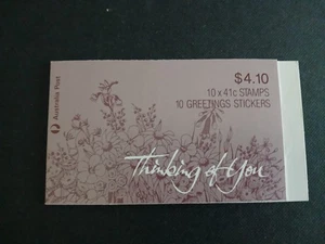 AUSTRALIA-1990 SG SB69 $4.10 GREETINGS STAMPS STAMP BOOKLET MNH - Picture 1 of 2