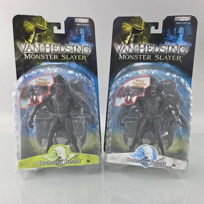 Van Helsing Monster Slayer DRACULA BEAST SET Batalla y Regular JAKKS 2004 NUEVO Foto 1 de 4