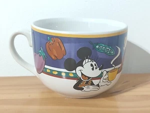 Disney Minnie Mouse Coffee Tea Soup Mug Cup Vegetable Veggie Large Stoneware - Picture 1 of 9
