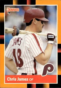 1988 Donruss Baseball's Best #159 Chris James - Picture 1 of 2