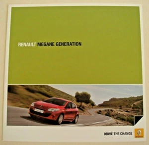 Renault . Megane . Renault Megane Generation . July 2010 Sales Brochure - Picture 1 of 1