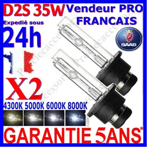 AMPOULES D2S XENON LAMPE 35W HID PHARE FEU 12V 5000K 6000K 8000K POUR SAAB - Picture 1 of 3