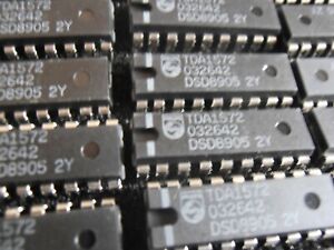 TDA1572  AM receiver circuit  DIP18  Philips  "genuine" 