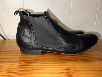 CHINESE LAUNDRY Black Leather SZ 10 M Britt Booties 4585 - Image 1 of 4