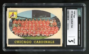 1958 Topps #69 Chicago Cardinals Team CGC 5 EX #41-40016 - Picture 1 of 2