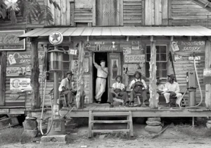 Photo Vintage Gordonton, North Carolina, on a Sunday afternoon, July 1939. - Picture 1 of 1