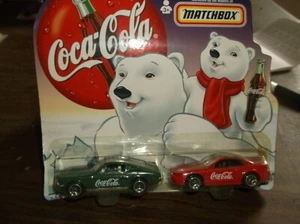 MATCHBOX COCA COLA FATHER and SON MUSTANGS - Picture 1 of 1
