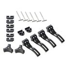 Truck Bed Cover Rear Front Clamp Bolts Set for Hard Tri-Fold Tonneau Cover