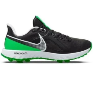 NIKE REACT INFINITY PRO GOLF BLACK GREEN SPARK CT6620 001 US MENS SZ 4=WMN 5.5 - Picture 1 of 8