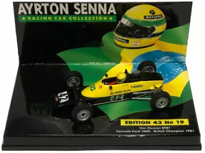 Minichamps Van Diemen RF81 Formula Ford British Champion 1981 Ayrton Senna 1/43 - Picture 1 of 1