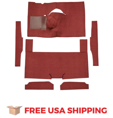 FITS 1963-1965 Ford Falcon 2DR Sedan 4spd Bench Seat 8 Cylinder Loop Carpet Foto 1 de 3