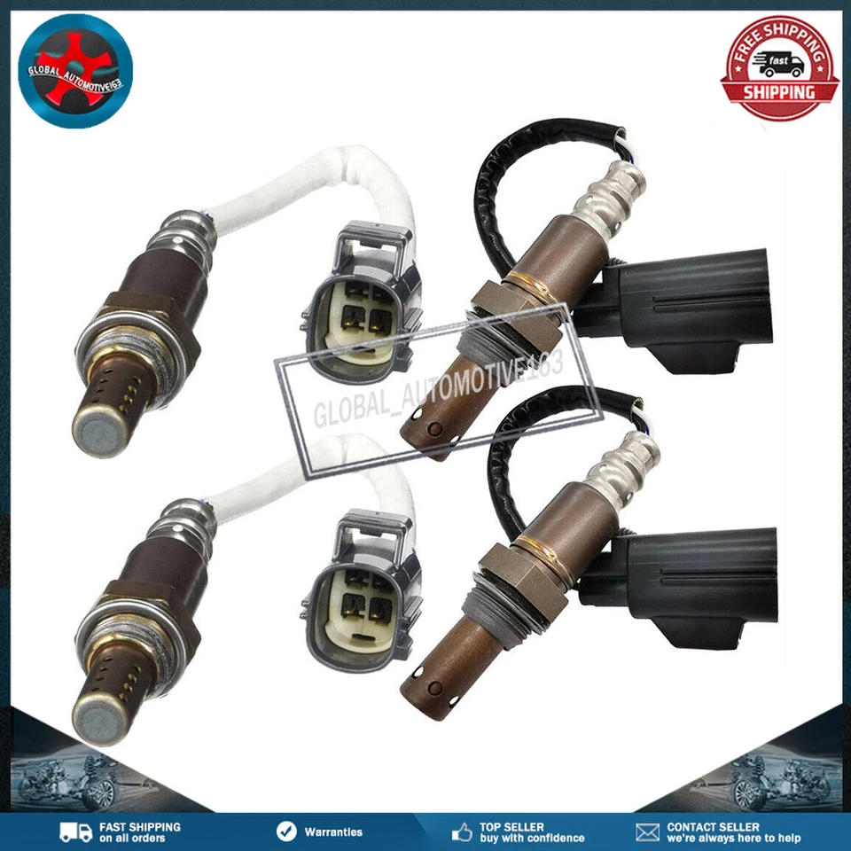 4PCS UP+Downsream Oxygen Sensor For Land Rover LR3 Range Rover Sport 2007-2009 Foto 1 de 1