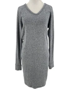 Community Aritzia Women's Blue Adelphia V-Neck Sweater Dress Size Medium - Picture 1 of 6