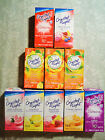 10 PACKETS ONLY CRYSTAL LIGHT ON THE GO DRINK MIX  MANY FLAVORS TO CHOOSE FROM