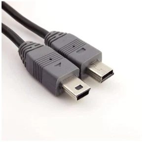 Cable adaptador de sincronización OTG convertidor de 5 pines mini USB tipo B macho a macho de 1 m - Imagen 1 de 8