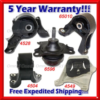 K982 Fit 2002-2006 Honda CRV 2,4 L con manual 4x4 motor y juego de montaje de transmisión 5 piezas Foto 1 de 4