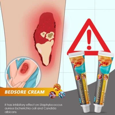 NEW-Bed Sore Cream Bedsore Ointment Bed Sores Treatments Wound Fast Gel Healing - Image 1 of 4