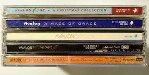 5 CD lot Avalon Joy (Christmas) A Maze of Grace Oxygen Creed Another Time Place - Picture 1 of 10