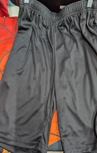 Black Basket Ball Type Shorts - Picture 1 of 2
