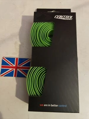 ControlTech   Handlebar Tape Green With Plastic Bar Plugs - Image 1 of 4