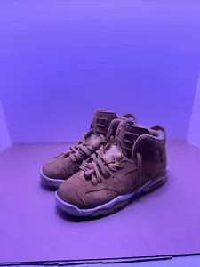 Jordan 6 Retro Wheat Size 7Y Basketball Shoes 384665-705 - Picture 1 of 8