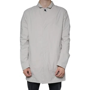 TOSHIRO PEOPLE OF SHIBUYA Jacket Off White Full Zip Coat Men IT54/US44/XL 300usd - Picture 1 of 9