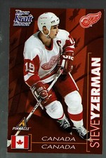 1997-98. Pinnacle  Kraft Dinner  Canada.     Steve Yzerman