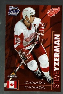 1997-98. Pinnacle  Kraft Dinner  Canada.     Steve Yzerman