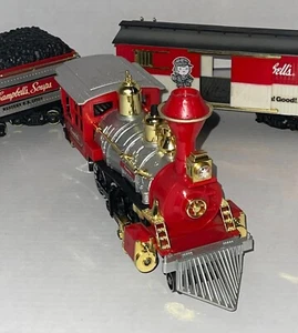 1989 VINTAGE CAMPBELL'S SOUP TRAIN.. New Bright - Great American Express - Picture 1 of 11