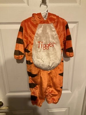 Disfraz Disney Baby Tigger Peluche Con Capucha Talla 18 Meses De Winnie The Pooh V3 Foto 1 de 4