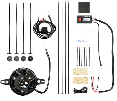 Kit de ventilador de radiador digital Tusk universal para KTM Gas Beta Husqvarna Gncc Xc Foto 1 de 4