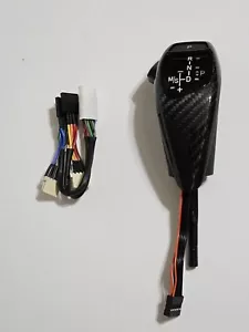 Automatic BMW Shift Knob, for E90 E91 E93 E81 E82 E84 E87 E88 E89, LED Carbon - Picture 1 of 15