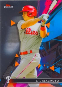 J.T. Realmuto 2021 Topps Finest Baseball Chrome Card #36 Philadelphia Phillies - Picture 1 of 2