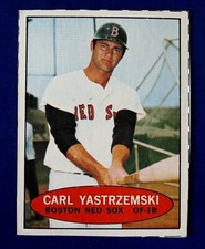 1971 BAZOOKA CARL YASTRZEMSKI BASEBALL CARD Hand Cut ~ RARE !! ~ EX/MT