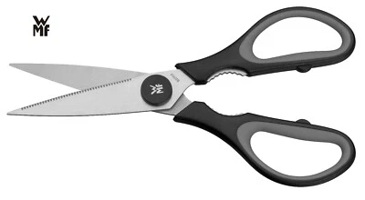 WMF Küchenschere Haushaltsschere Allzweckschere  Touch Sägeschliff schwarz - Bild 1 von 4