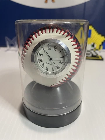 BOSTON RED SOX World Series Collector Baseball Clock Sealed Encased MLB Gift Cover