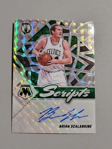 2021-22 Panini - Mosaic Basketball Brian Scalabrine Scripts Autograph Prizm... - Picture 1 of 7