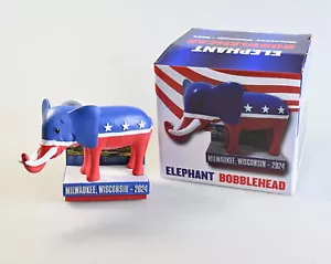 Bobblehead Museum RNC Convention Milwaukee Elephant Bobblehead In Box - Picture 1 of 1