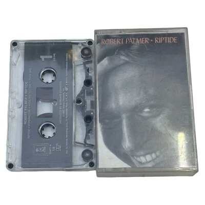 Vintage Robert Palmer "Riptide" Cassette Tape Get Your 80's Groove On! Foto 1 de 2