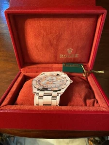 Rolex Royal Oyster Red Storage Box with outer cover box - Excellent Condition - Picture 1 of 8