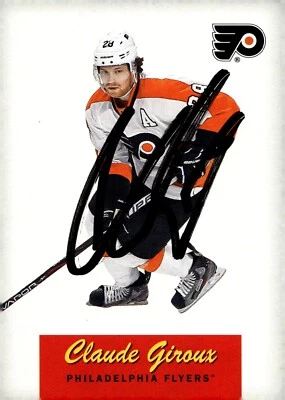 Claude Giroux - Signed 2012-13 O-Pee-Chee Retro Card #414 - Philadelphia Flyers - Image 1 of 2