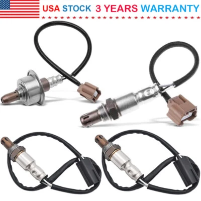 Sensor de oxígeno 4 piezas para Nissan 2011 Murano Quest 2014 Máxima 3,5 L aguas arriba y aguas abajo Foto 1 de 4