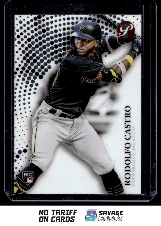 2022 Topps Pristine Rodolfo Castro RC #222 Pittsburgh Pirates - Image 1 of 3