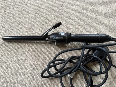 BaByliss Pro Ceramic Dial-A-Heat Curling Tongs Hair Styler 16mm - Image 1 of 4