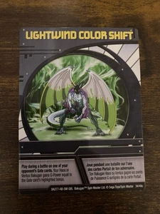 Bakugan Card - Lightwind Color Shift - Blue Ability Card - BA277 - 34/48c - 2008 - Picture 1 of 3